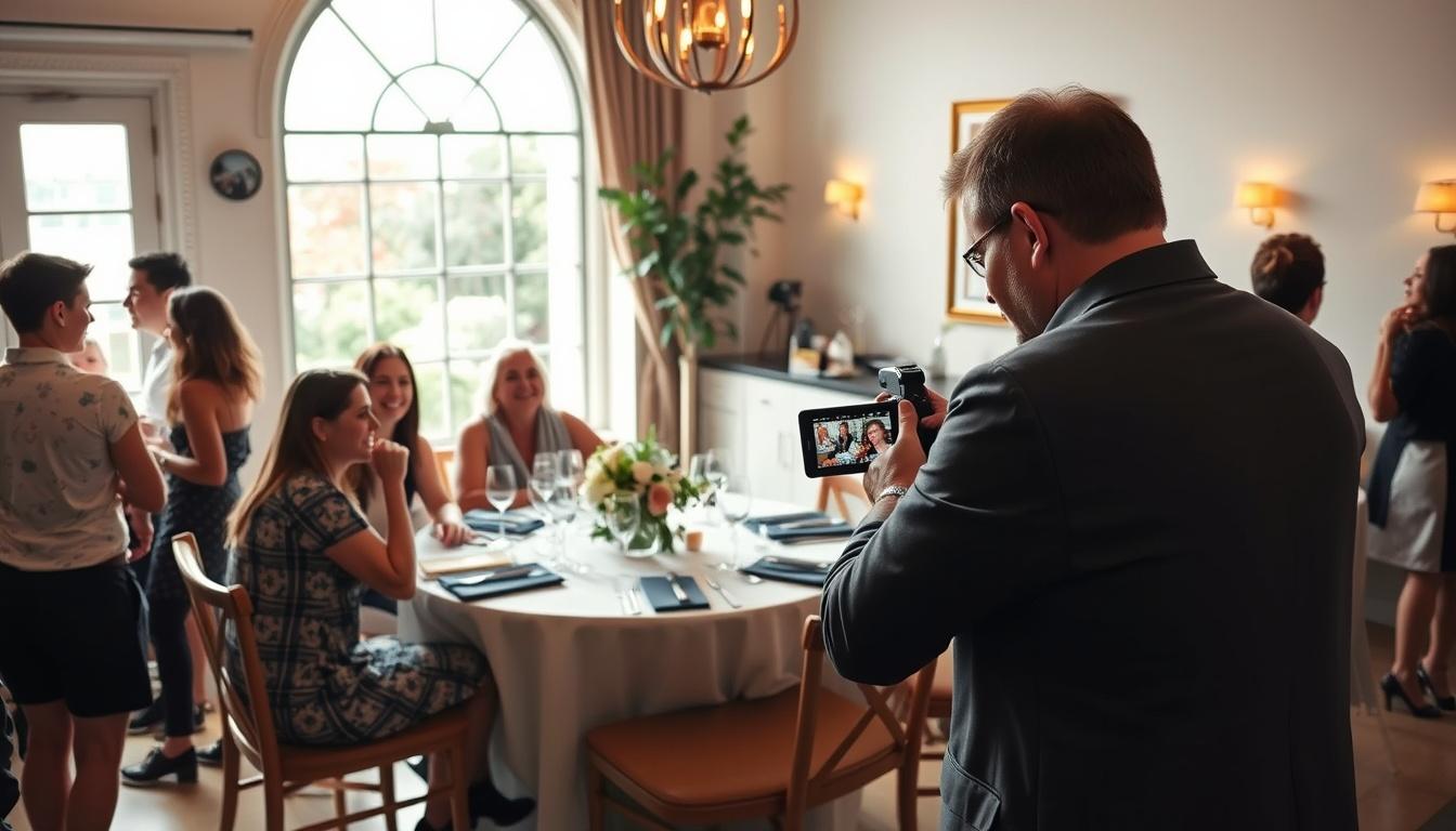 Fotografía para eventos con foco en lo importante